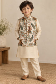 Festive Printed Kurta Set