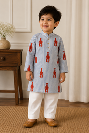 Crab Kurta Set