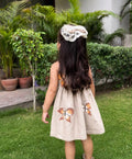 Hand Painted Butterfly Dress