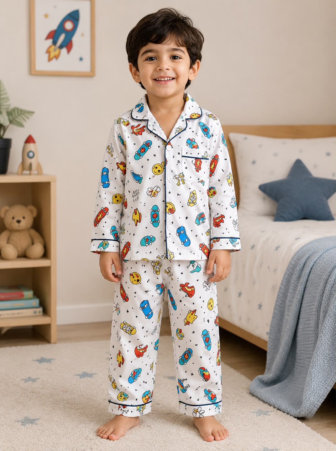 Rocket Adventure Night Suit