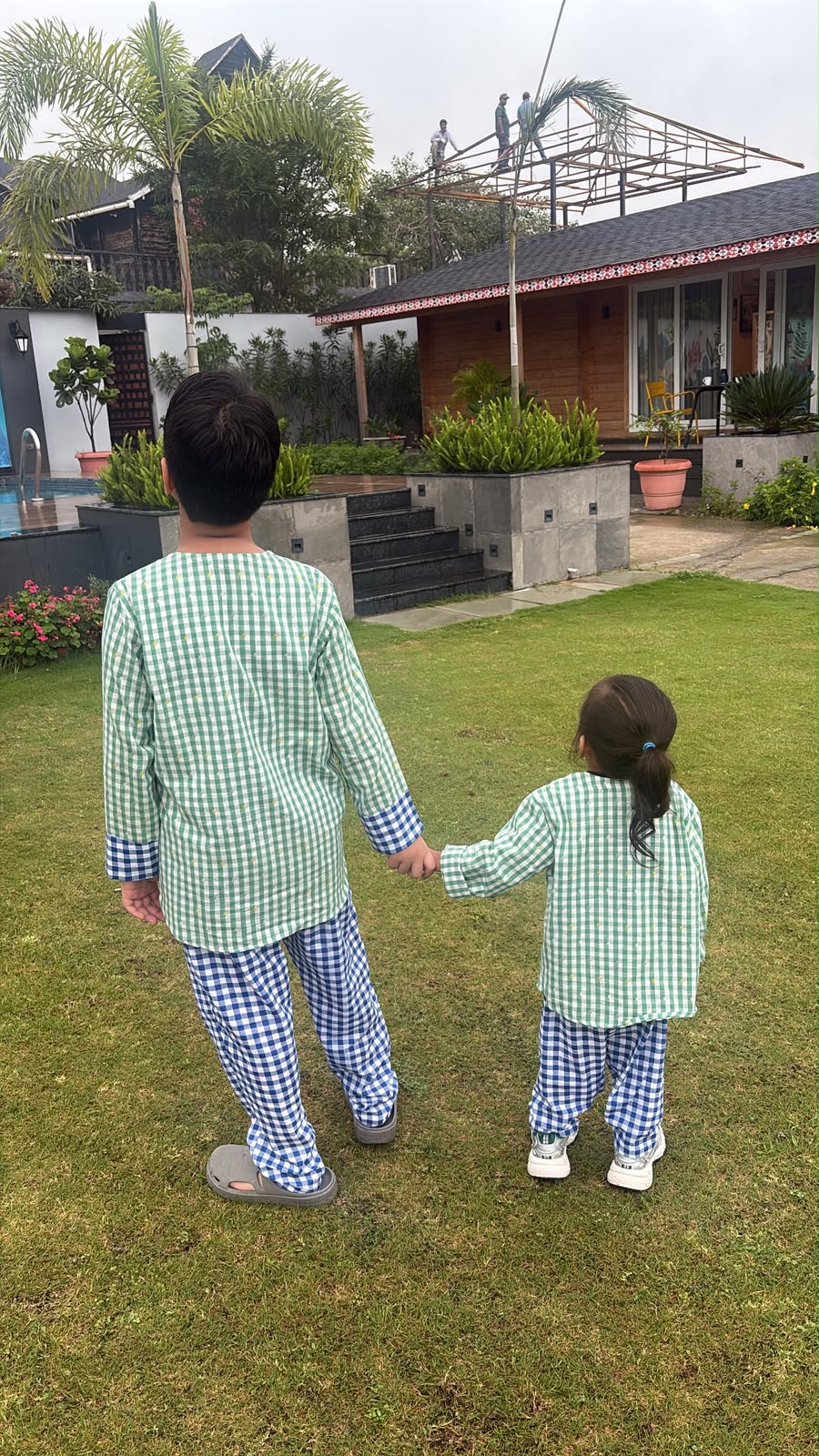 Gingham NightSuit