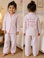 Pink Nightsuit (Written customization at back)